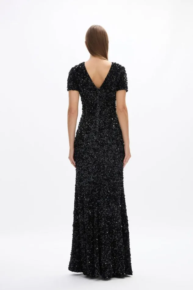 Women Evening Dresses Rachel Gilbert Nixie Gown Black Women Evening Dresses Rachel Gilbert Nixie Gown Black