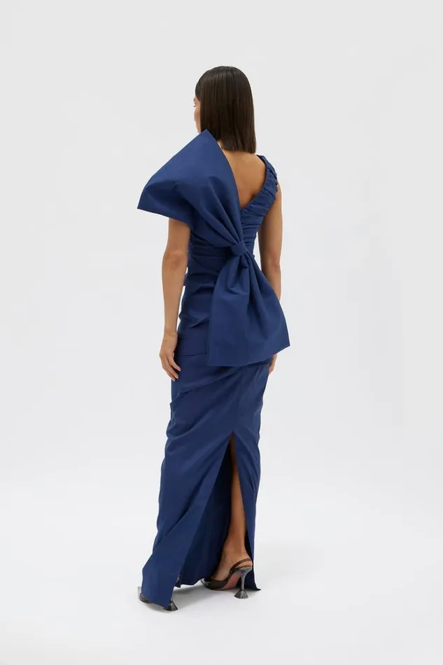 Women Evening Dresses Rachel Gilbert Zora Gown In Navy