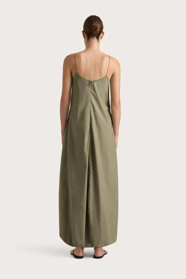Women Faithfull The Brand Dresses Anais Maxi Dress Khaki