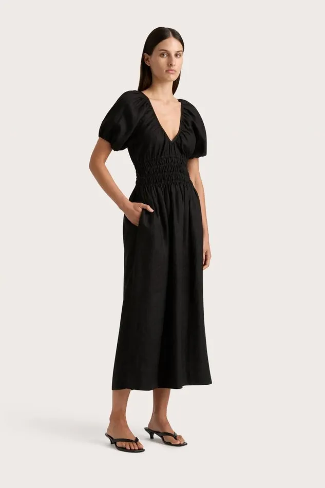 Women Faithfull The Brand Dresses Geriba Maxi Dress Black
