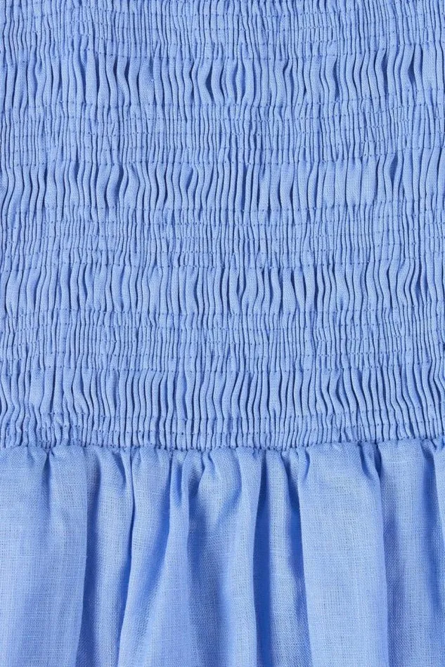Women Faithfull The Brand Dresses Geriba Midi Dress Mid Blue