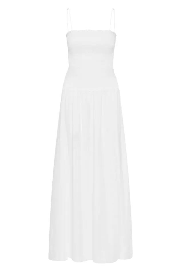 Women Faithfull The Brand Dresses Geriba Midi Dress White