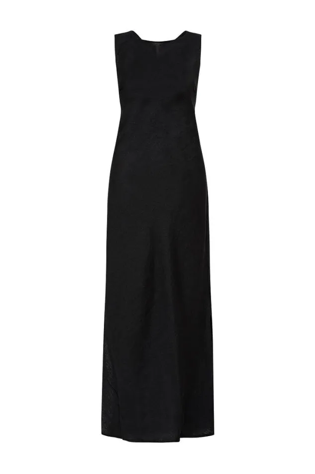 Women Faithfull The Brand Dresses Lobo Maxi Dress Black