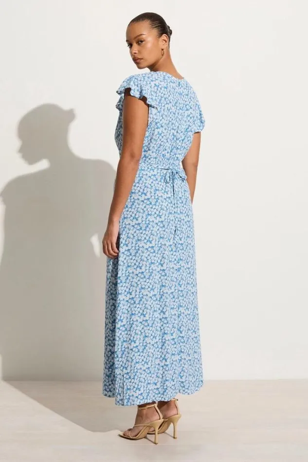Women Faithfull The Brand Dresses Magdelena Midi Dress Elka Floral 8211 Final Sale