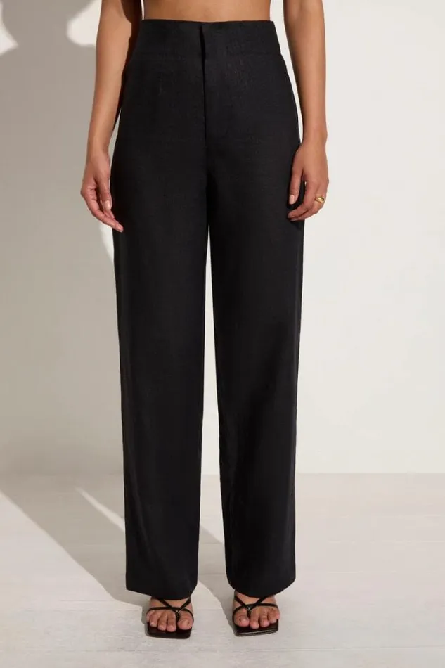 Women Faithfull The Brand Pants Isotta Pant Black