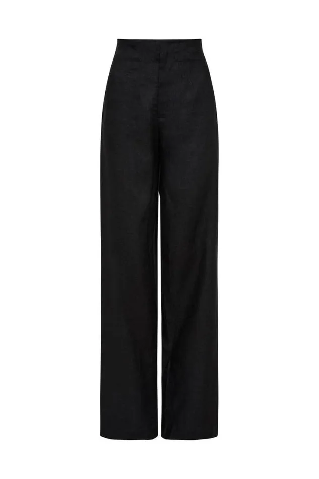 Women Faithfull The Brand Pants Isotta Pant Black