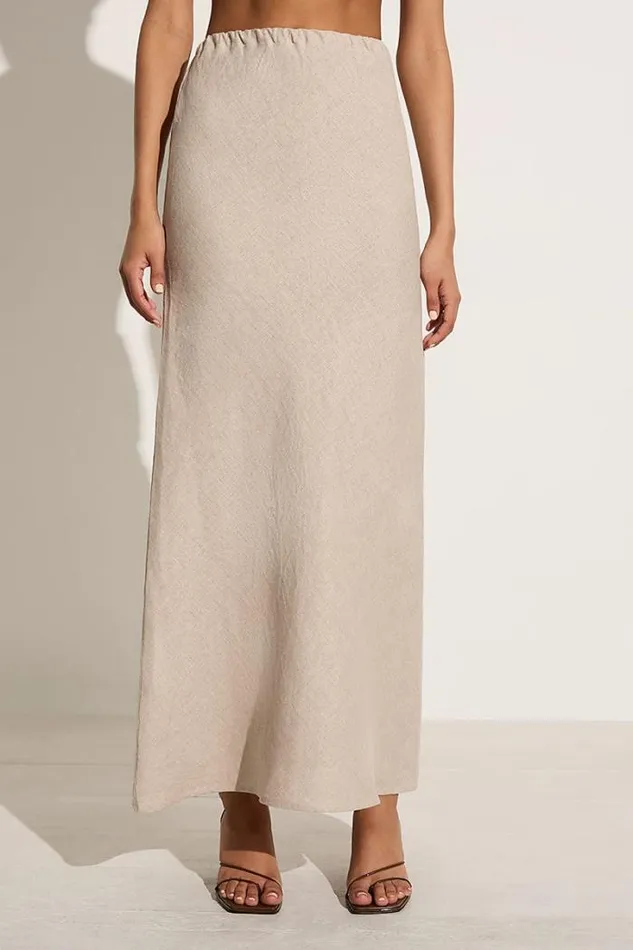 Women Faithfull The Brand Skirts and Shorts Davina Bias Skirt Natural