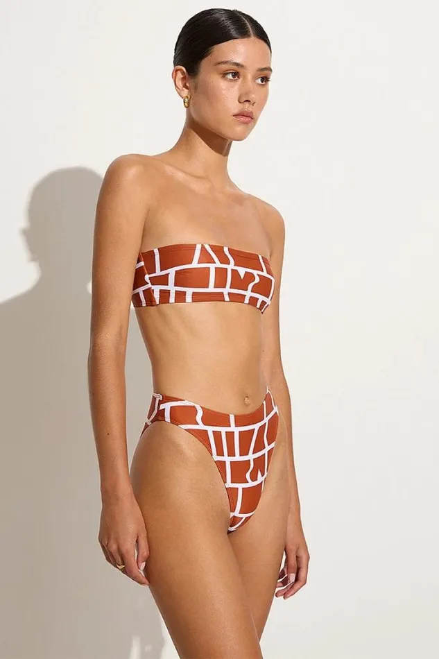 Women Faithfull The Brand Swim Calli Bikini Top La Pacifica 8211 Final Sale