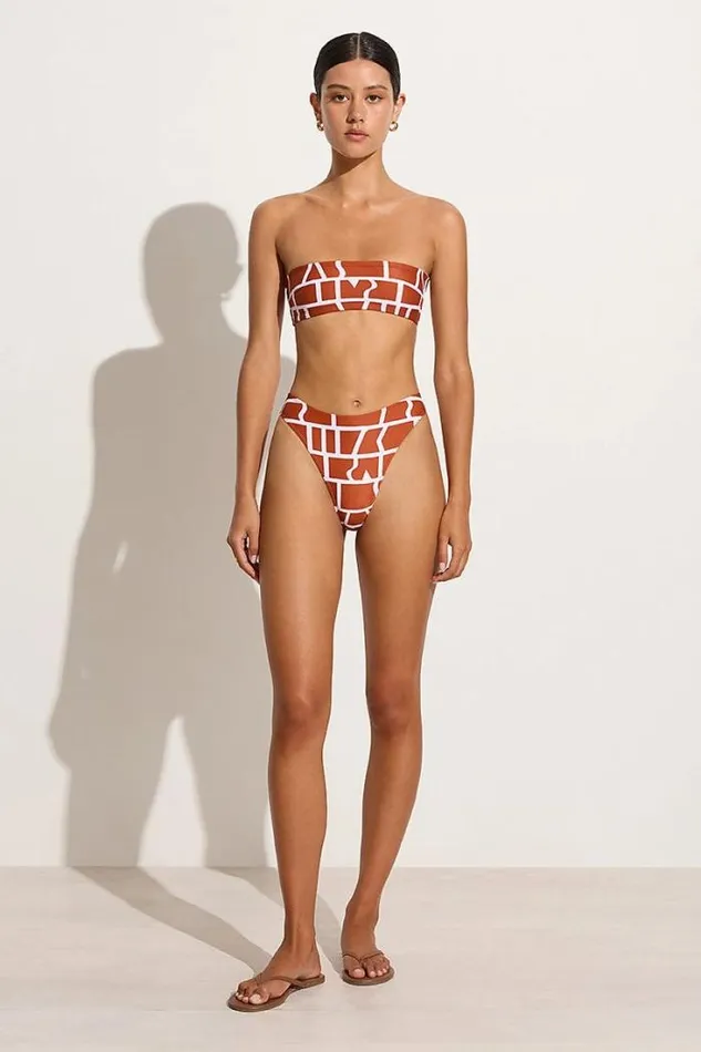 Women Faithfull The Brand Swim Calli Bikini Top La Pacifica 8211 Final Sale