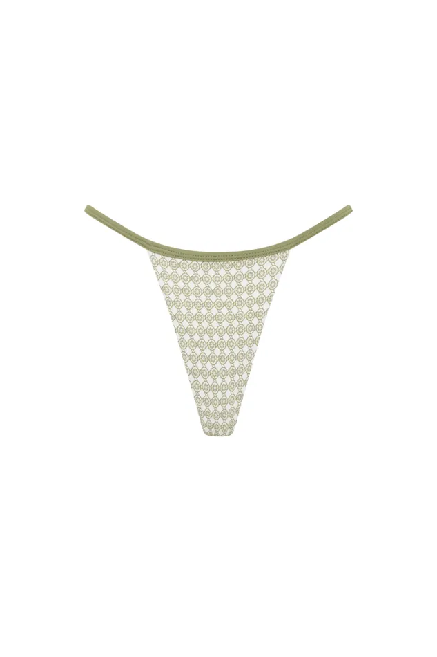 Women Faithfull The Brand Swim Manon Bikini Bottom Oliander Khaki