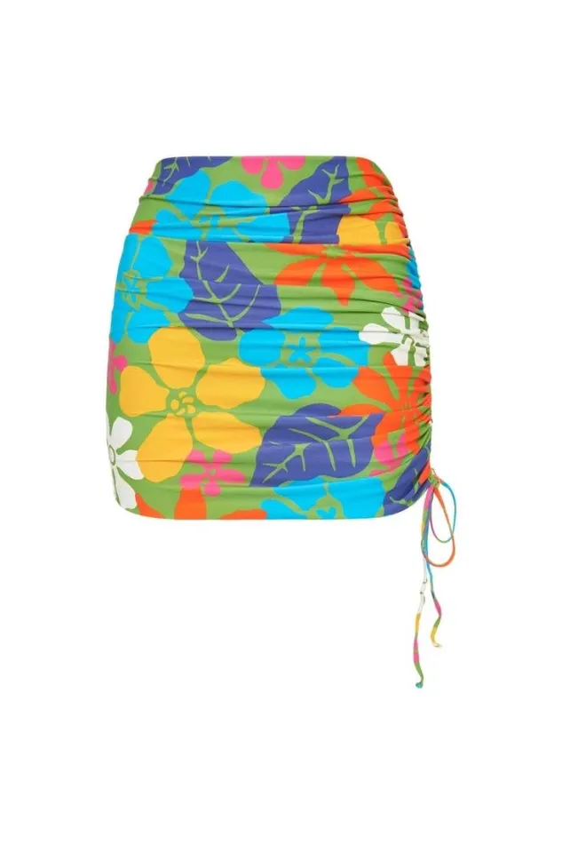 Women Faithfull The Brand Swim Noa Skirt Costa Rei Floral Print 8211 Final Sale