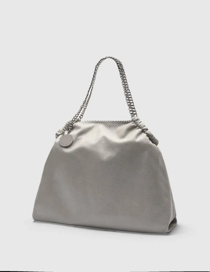Women Falabella Drawstring Tote Bag Grey Stella McCartney TopHandle Bags Women Falabella Drawstring Tote Bag Grey Stella McCartney TopHandle Bags