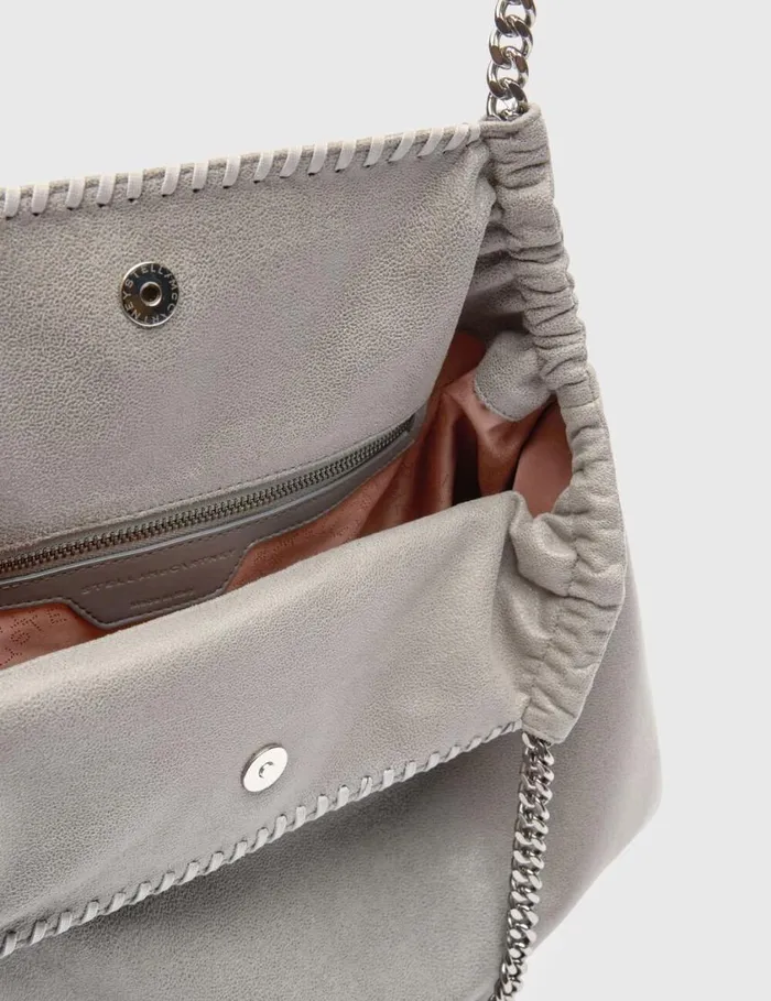 Women Falabella Drawstring Tote Bag Grey Stella McCartney TopHandle Bags Women Falabella Drawstring Tote Bag Grey Stella McCartney TopHandle Bags