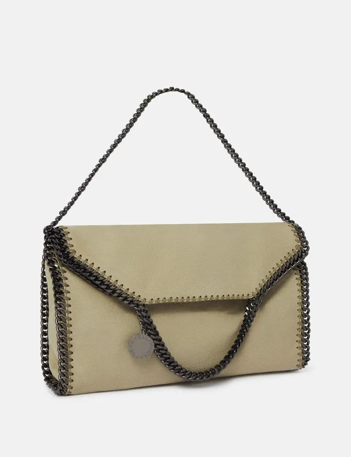 Women Falabella FoldOver Tote Bag Clotted Cream Stella McCartney Iconic Falabella Women Falabella FoldOver Tote Bag Clotted Cream Stella McCartney Iconic Falabella