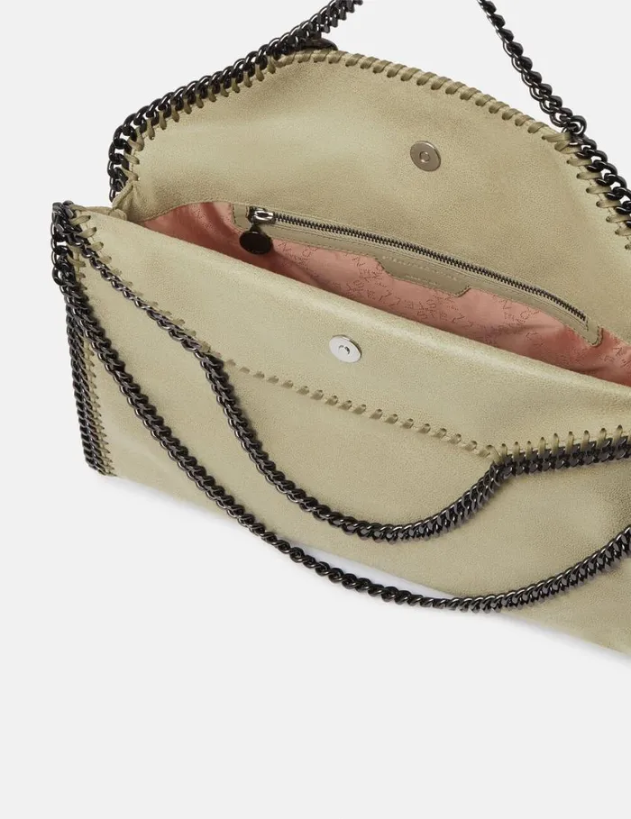 Women Falabella FoldOver Tote Bag Clotted Cream Stella McCartney Iconic Falabella Women Falabella FoldOver Tote Bag Clotted Cream Stella McCartney Iconic Falabella