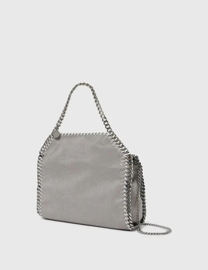 Women Falabella Mini Tote Bag Light Grey Stella McCartney Mini Bags And Clutches Women Falabella Mini Tote Bag Light Grey Stella McCartney Mini Bags And Clutches