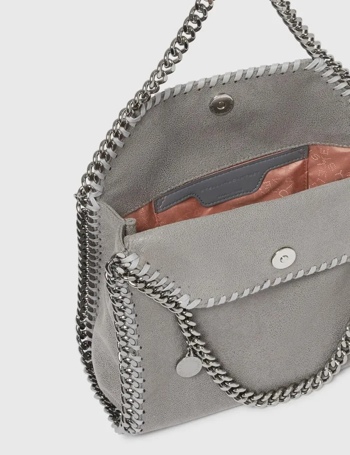Women Falabella Mini Tote Bag Light Grey Stella McCartney Mini Bags And Clutches Women Falabella Mini Tote Bag Light Grey Stella McCartney Mini Bags And Clutches