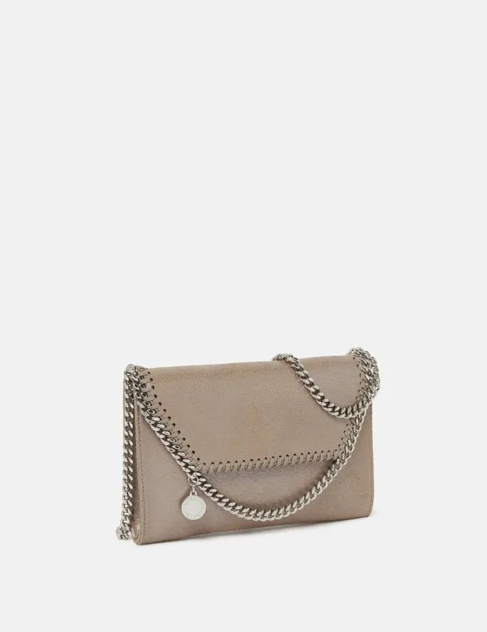 Women Falabella Wallet Crossbody Bag Pink Pearl Stella McCartney Mini Bags And Clutches Women Falabella Wallet Crossbody Bag Pink Pearl Stella McCartney Mini Bags And Clutches