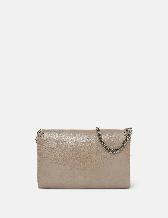 Women Falabella Wallet Crossbody Bag Pink Pearl Stella McCartney Mini Bags And Clutches Women Falabella Wallet Crossbody Bag Pink Pearl Stella McCartney Mini Bags And Clutches