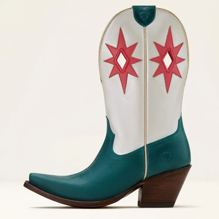 Women Fashion Boots Ariat Starlight Western Boot Turquoisepearly White Women Fashion Boots Ariat Starlight Western Boot Turquoisepearly White