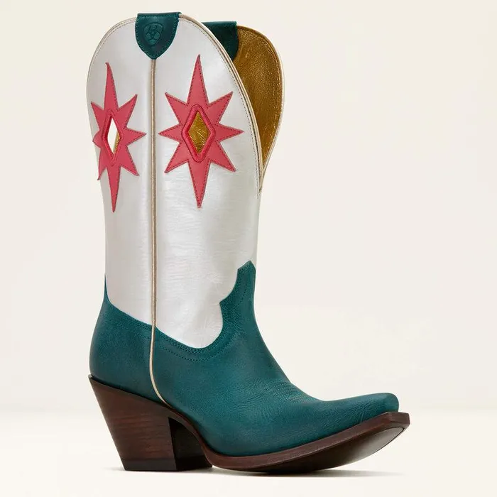 Women Fashion Boots Ariat Starlight Western Boot Turquoisepearly White Women Fashion Boots Ariat Starlight Western Boot Turquoisepearly White