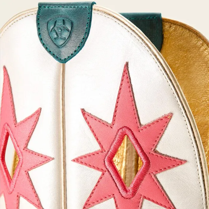 Women Fashion Boots Ariat Starlight Western Boot Turquoisepearly White Women Fashion Boots Ariat Starlight Western Boot Turquoisepearly White
