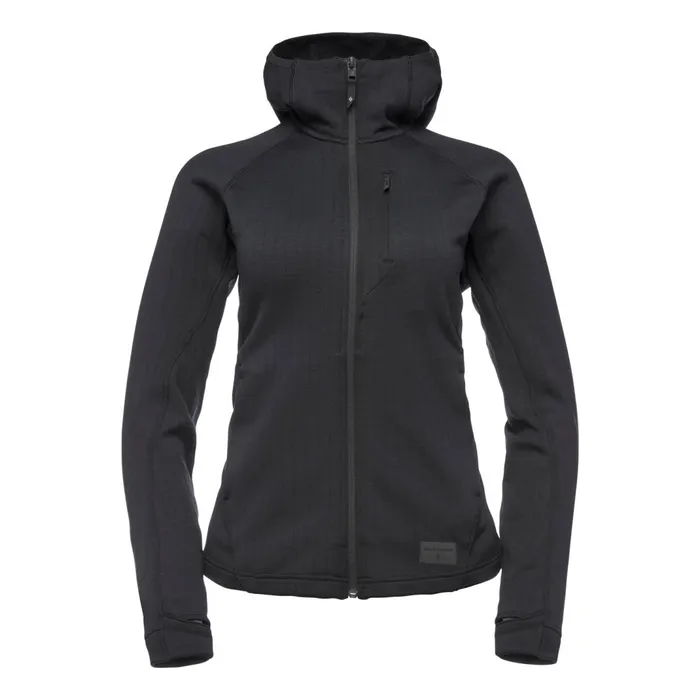 Women Fleece Black Diamond Factor Hoody 8211 Black Diamond Gear