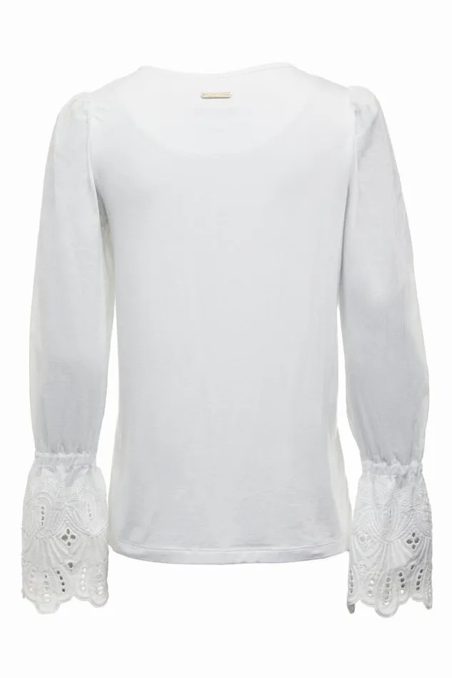 Women Francesca Jersey Blouse White Holland Cooper Shirts and Blouses Women Francesca Jersey Blouse White Holland Cooper Shirts and Blouses