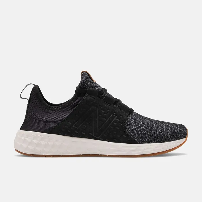 Women Fresh Foam Cruzv1 Reissue Black With Magnet And Sea Salt New Balance Running