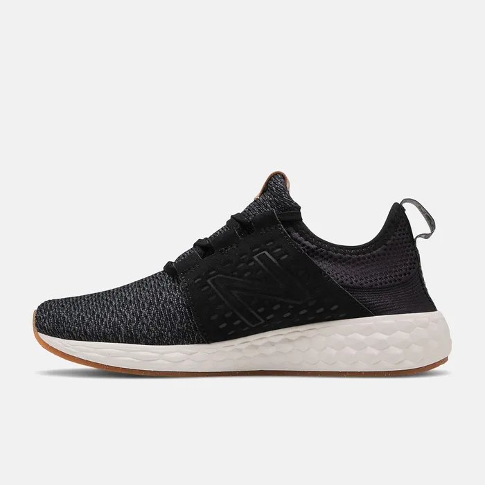 Women Fresh Foam Cruzv1 Reissue Black With Magnet And Sea Salt New Balance Running Women Fresh Foam Cruzv1 Reissue Black With Magnet And Sea Salt New Balance Running