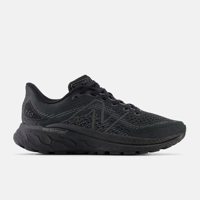 Women Fresh Foam X 860v13 Black With Lead And Black Metallic New Balance Running