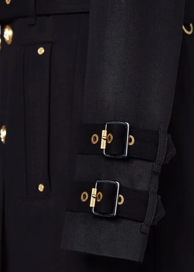 Women Gatcombe Trench Coat Black Holland Cooper Tailoring