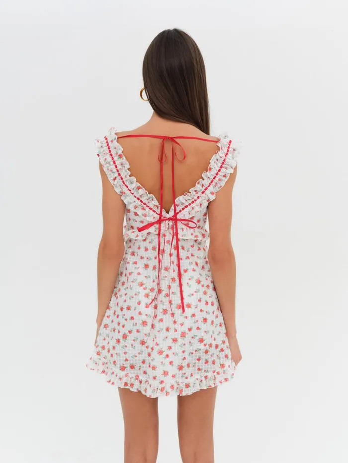 Women Gidget Mini Dress Red For Love and Lemons Dresses Women Gidget Mini Dress Red For Love and Lemons Dresses