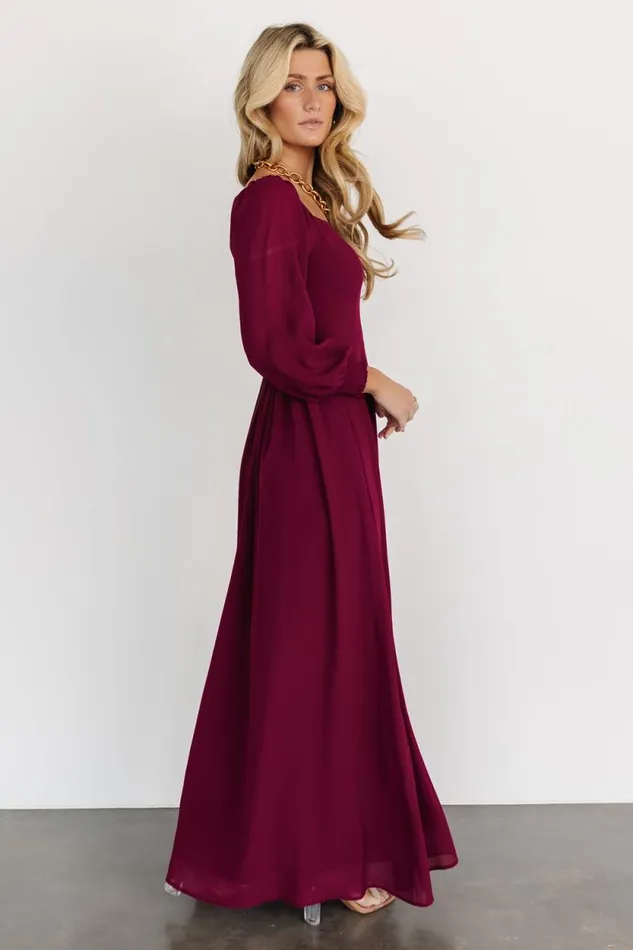 Women Giselle Maxi Dress Mulberry Baltic Born Maxi Dresses