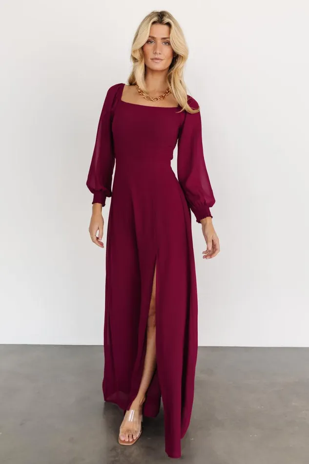 Women Giselle Maxi Dress Mulberry Baltic Born Maxi Dresses