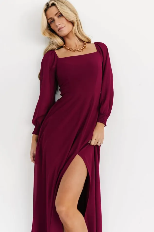 Women Giselle Maxi Dress Mulberry Baltic Born Maxi Dresses