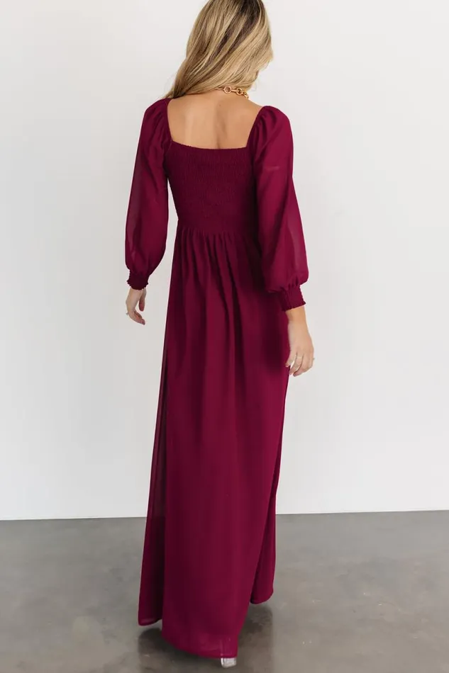Women Giselle Maxi Dress Mulberry Baltic Born Maxi Dresses