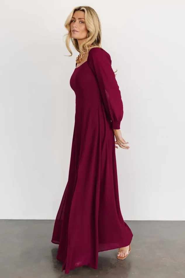Women Giselle Maxi Dress Mulberry Baltic Born Maxi Dresses