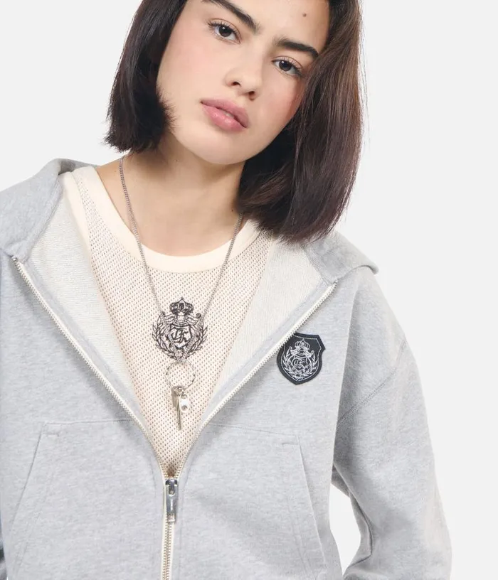 Women Grey Blazon Hoodie THE KOOPLES Sweatshirts