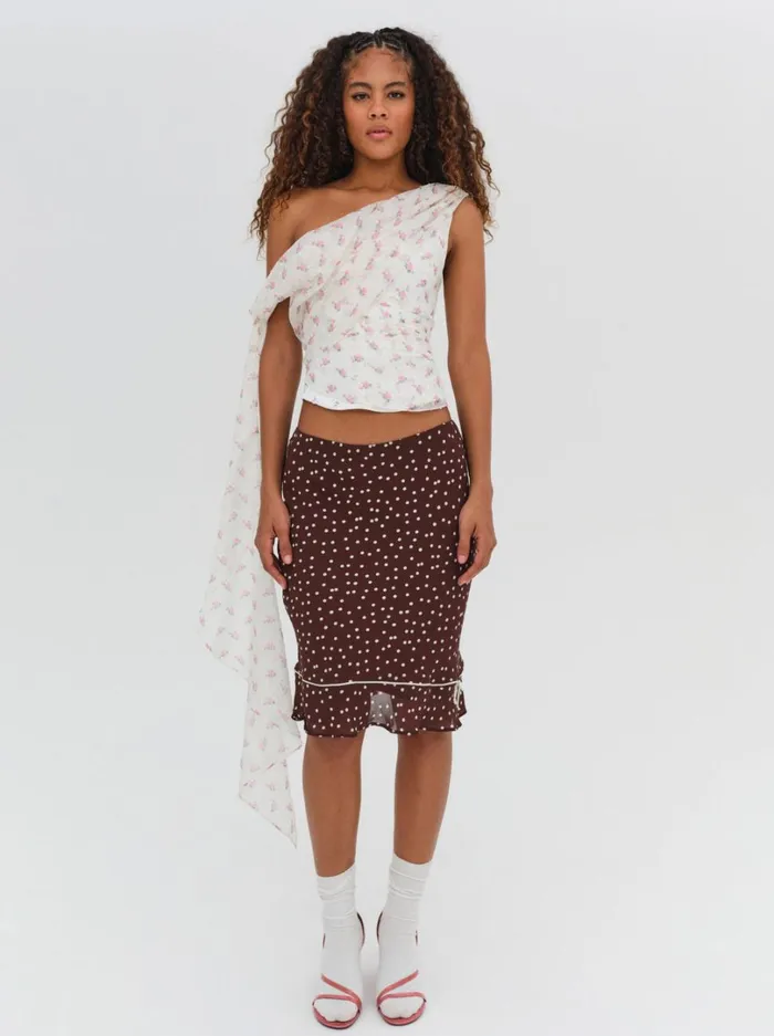 Women Harper Top Pink For Love and Lemons Tops Women Harper Top Pink For Love and Lemons Tops