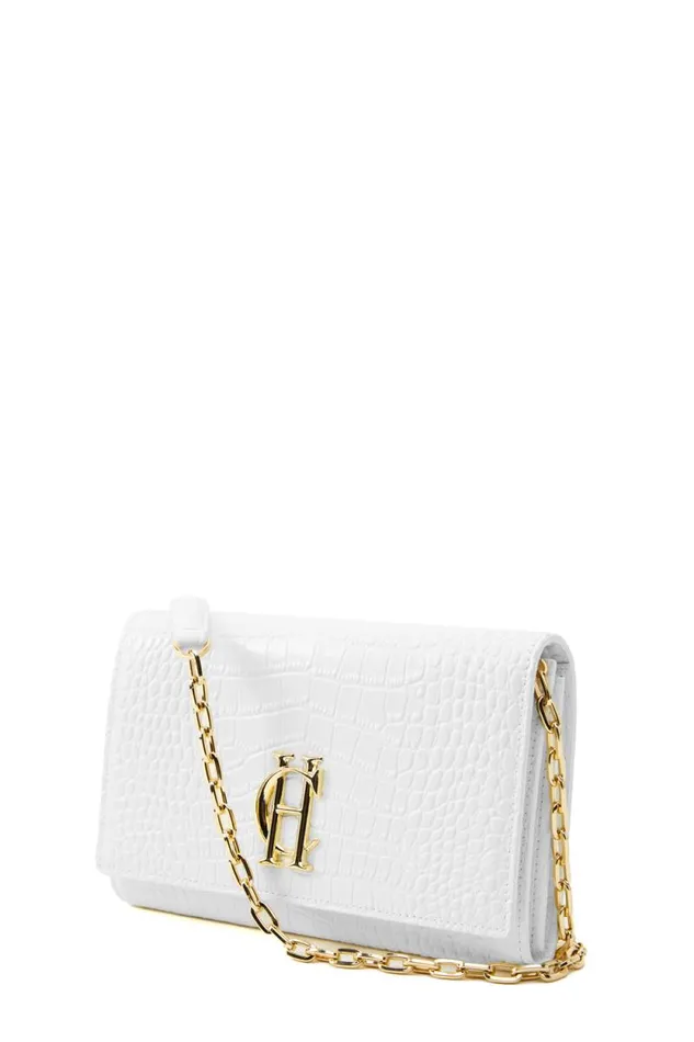 Women Highbury Clutch Bag White Croc Holland Cooper Bags Women Highbury Clutch Bag White Croc Holland Cooper Bags