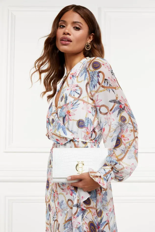Women Highbury Clutch Bag White Croc Holland Cooper Bags Women Highbury Clutch Bag White Croc Holland Cooper Bags