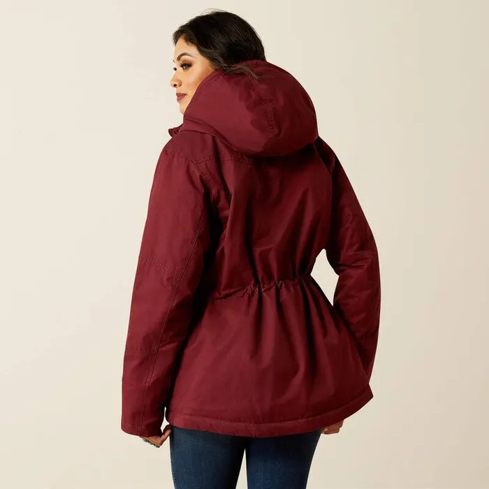 Women Jackets and Vests Ariat Grizzly 20 Parka Tawny Port