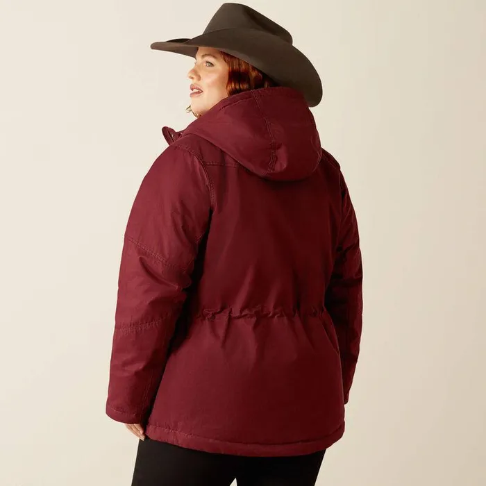 Women Jackets and Vests Ariat Grizzly 20 Parka Tawny Port