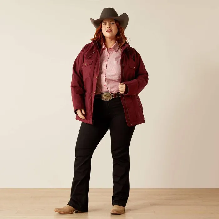 Women Jackets and Vests Ariat Grizzly 20 Parka Tawny Port