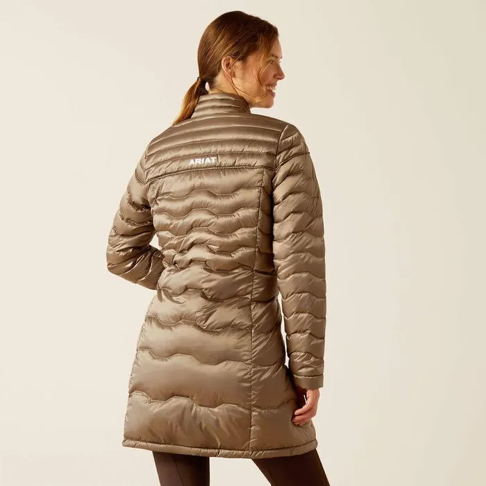 Women Jackets and Vests Ariat Ideal Down Coat Brindle Women Jackets and Vests Ariat Ideal Down Coat Brindle