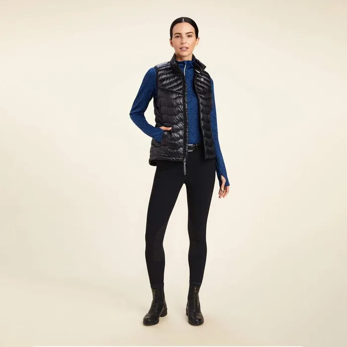 Women Jackets and Vests Ariat Ideal Down Vest Ir Black Women Jackets and Vests Ariat Ideal Down Vest Ir Black