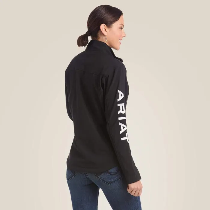 Women Jackets and Vests Ariat New Team Softshell Jacket Black