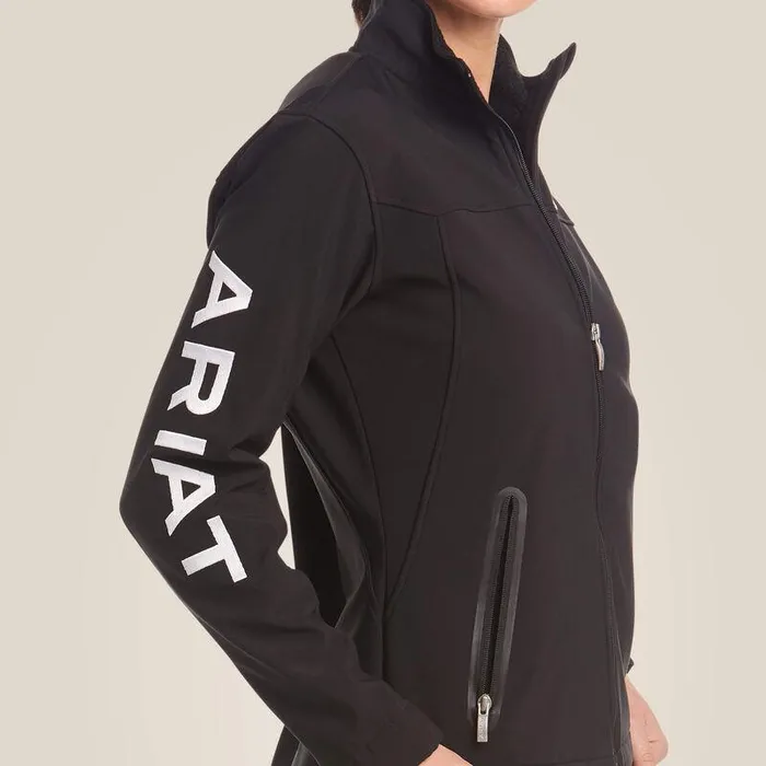 Women Jackets and Vests Ariat New Team Softshell Jacket Black