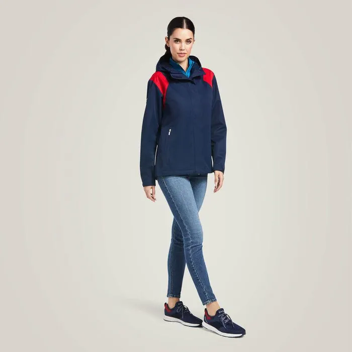 Women Jackets and Vests Ariat Spectator Waterproof Jacket Team